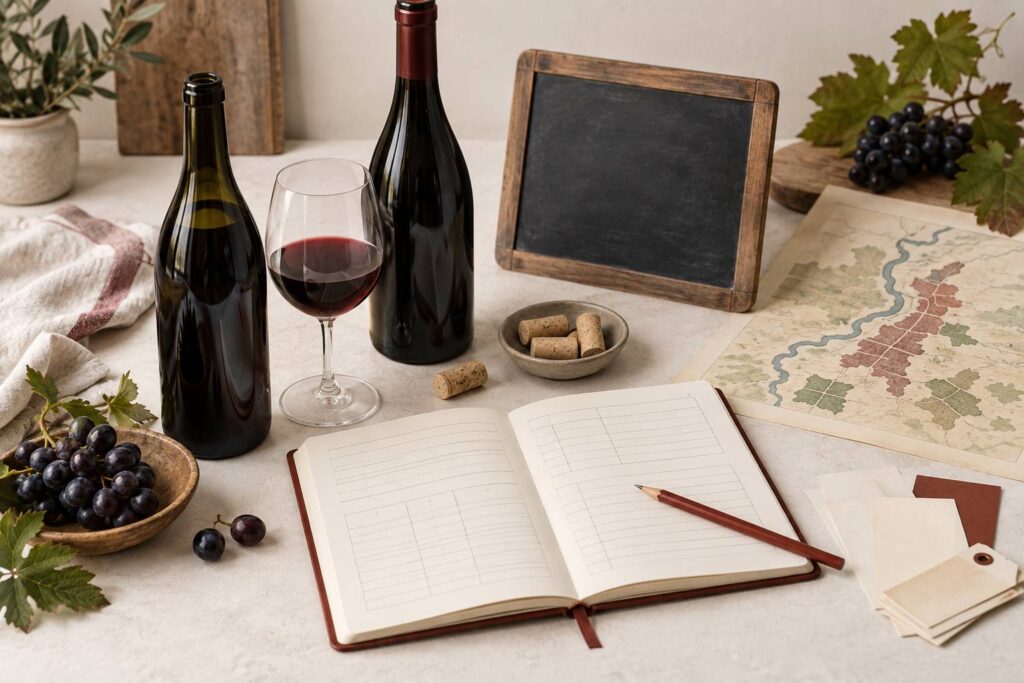 Illustration éditoriale du sujet : Côtes du Rhône : repères de prix et de millésimes