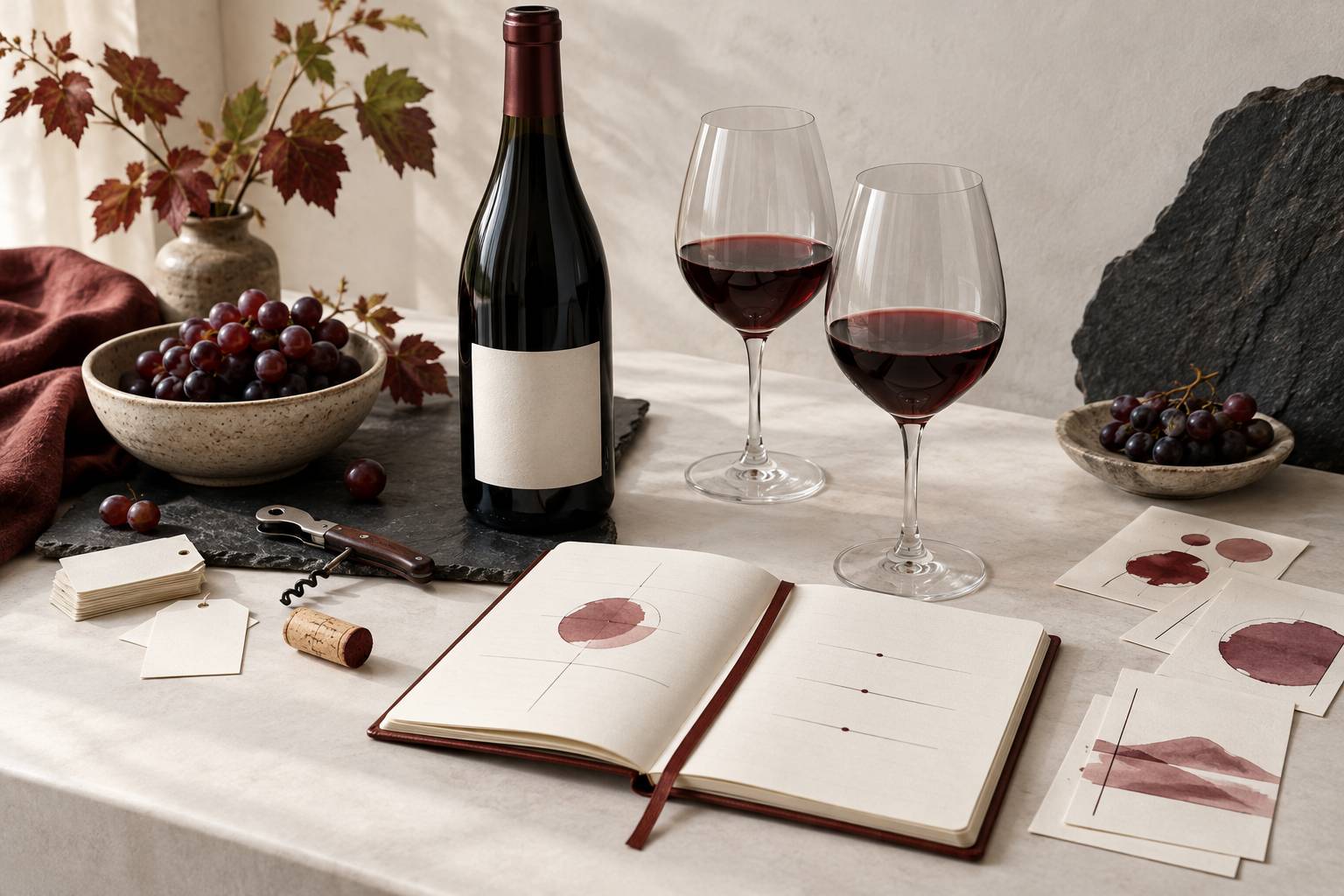 Illustration éditoriale du sujet : Côtes du Rhône : repères de prix et de millésimes