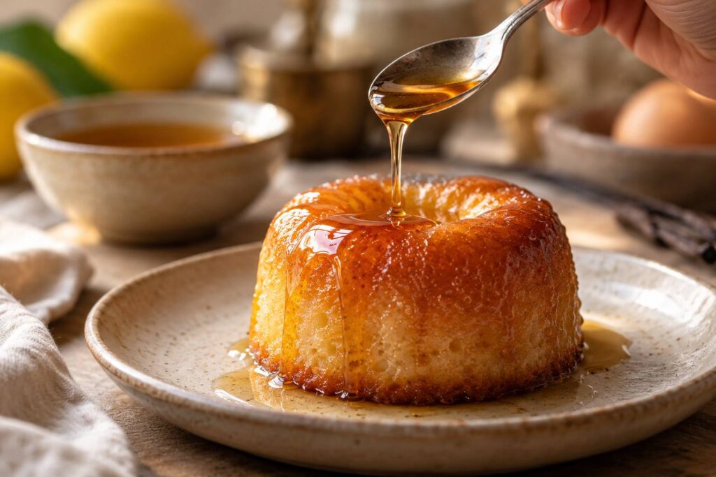Illustration de détail sur le sujet : Baba au rhum : composition d’origine et rôle du sirop