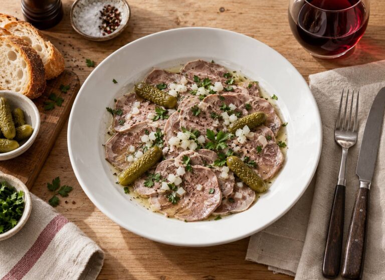 Museau vinaigrette : ce que c&rsquo;est et comment il se prépare