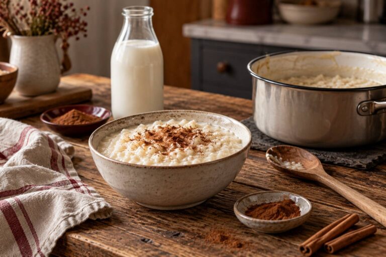 Riz au lait : les proportions relevées sur douze sources