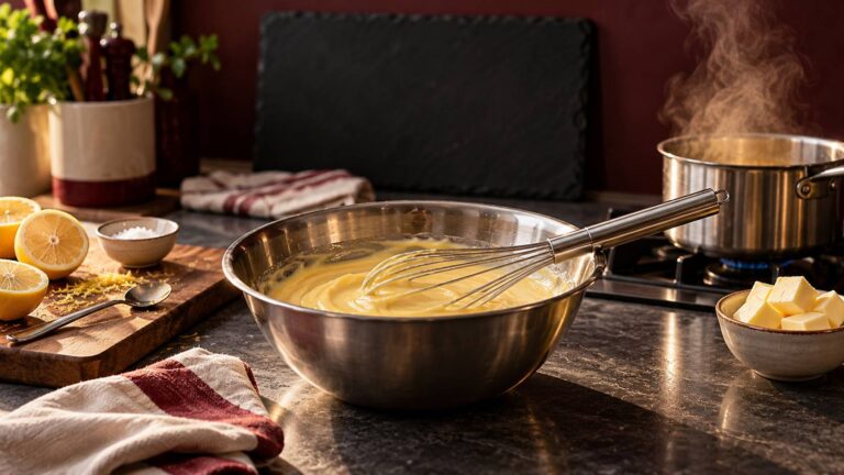 Sauce hollandaise : les proportions relevées et leurs écarts